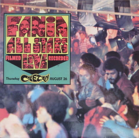 Fania All - Stars - "Live" At The Cheetah (Vol. 1) Vinyl - Vinyl Record