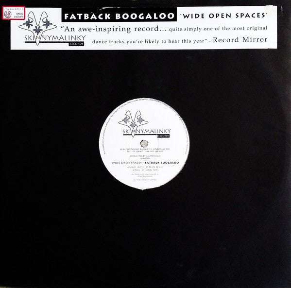 Fatback Boogaloo - Wide Open Spaces Vinyl