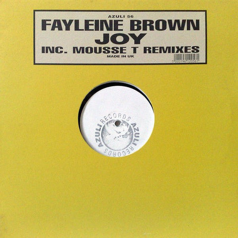 Fayleine Brown - Joy Vinyl - Vinyl Record