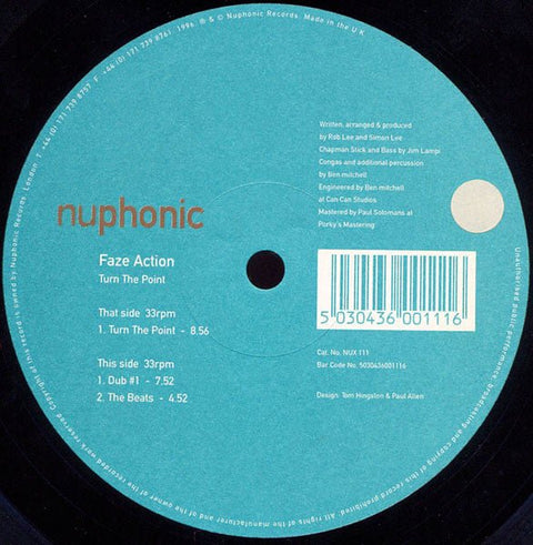 Faze Action - Turn The Point Vinyl - Vinyl Record