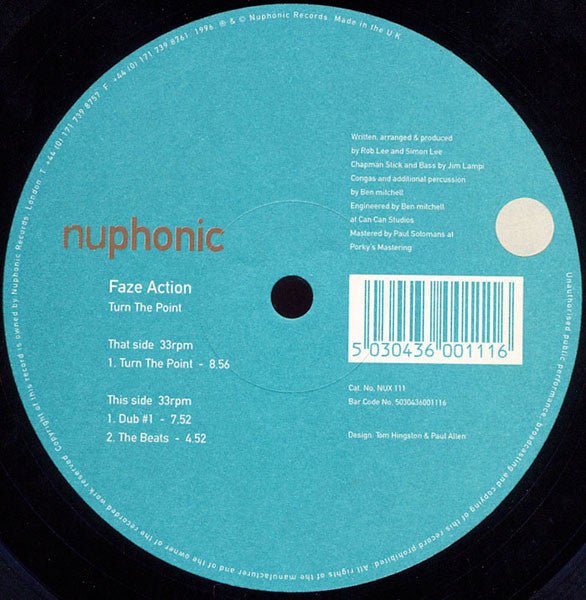Faze Action - Turn The Point Vinyl