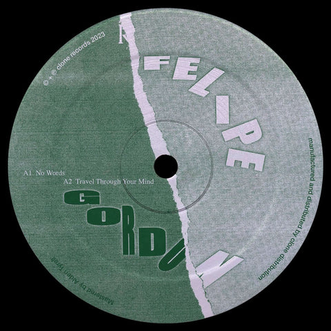 Felipe Gordon - No Words Royal054 Vinyl - Vinyl Record