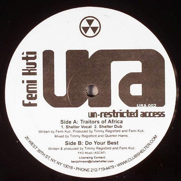 Femi Kuti - Traitors Of Africa Vinyl