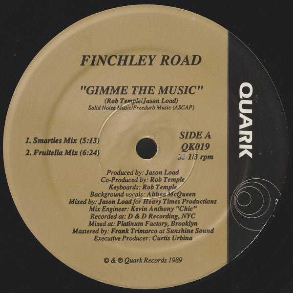 Finchley Road - Gimme The Music Vinyl