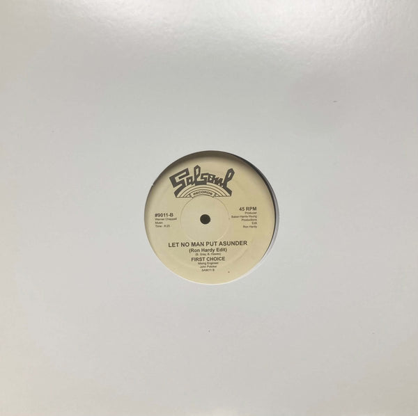 First Choice - Let No Man Put Asunder (Ron Hardy Edit) Vinyl