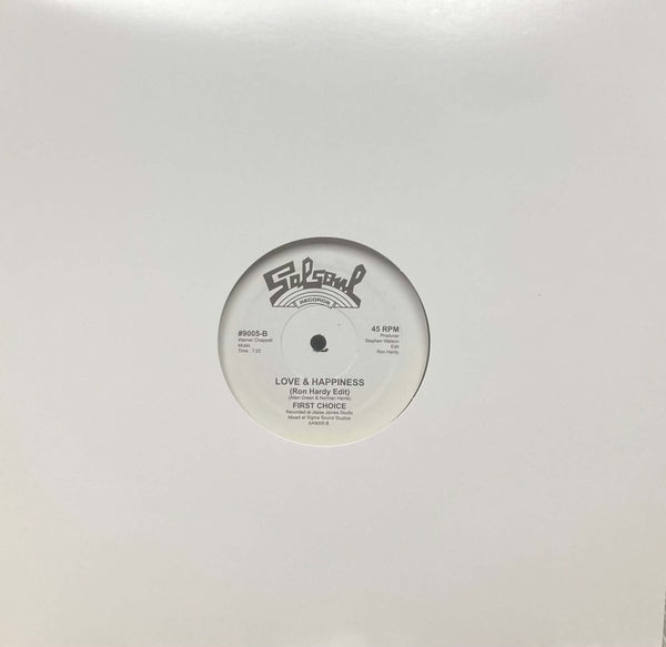 First Choice - Love & Happiness (Ron Hardy Edit) Vinyl