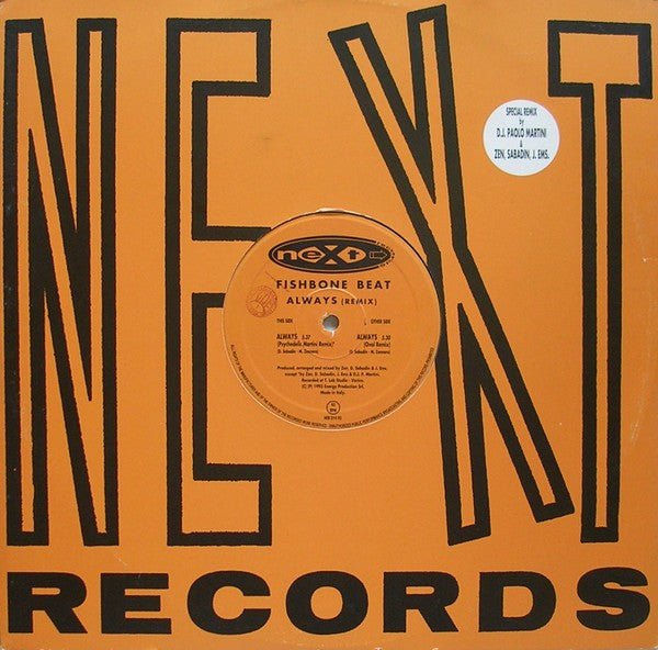 Fishbone Beat - Always (Remix) Vinyl