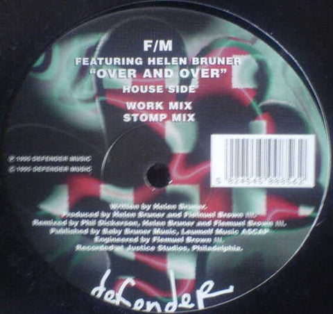 F/M Featuring Helen Bruner - Over And Over Vinyl - Vinyl Record
