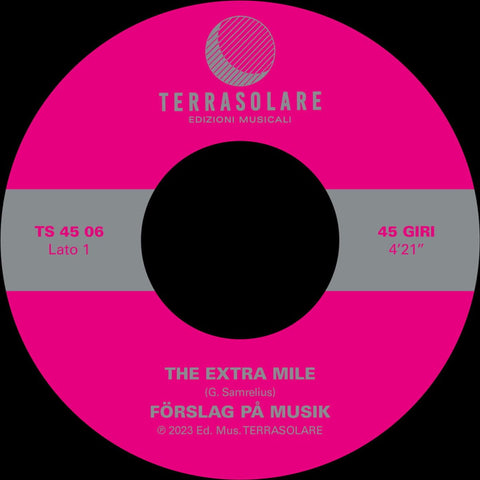 Förslag På Musik - The Extra Mile Vinyl - Vinyl Record