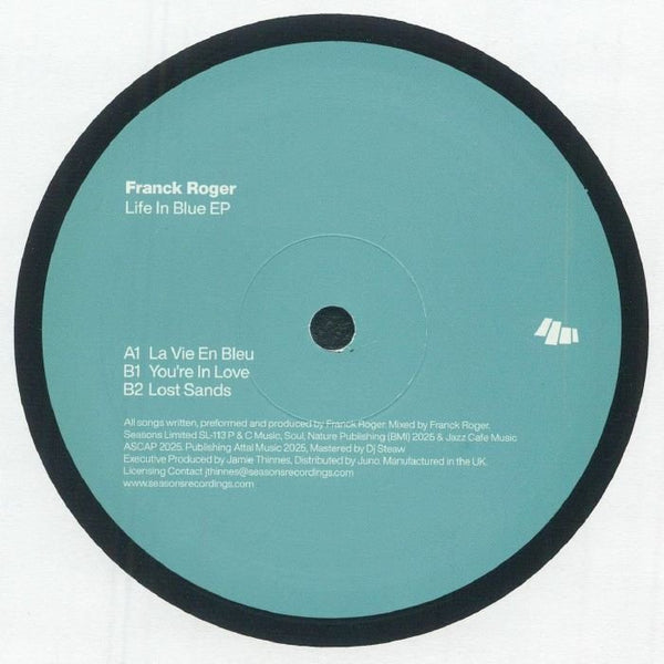 Franck Roger - Life In Blue EP Vinyl