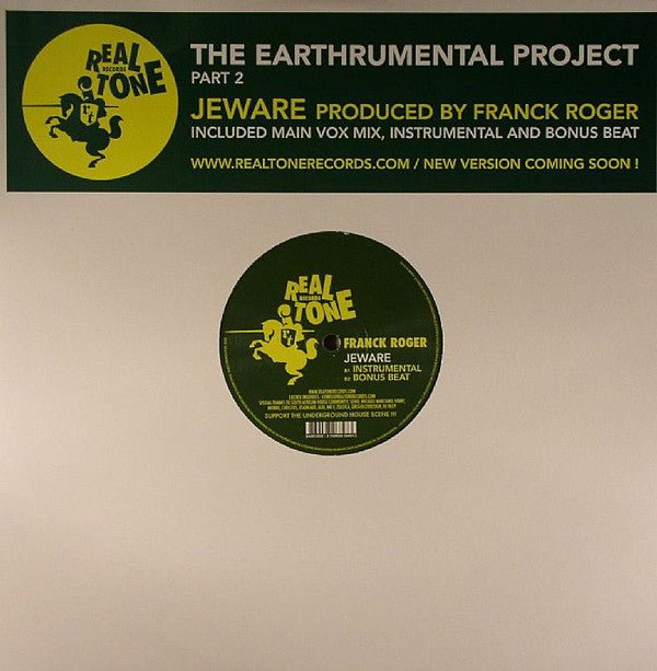 Franck Roger - The Earthrumental Project Part 2 Vinyl