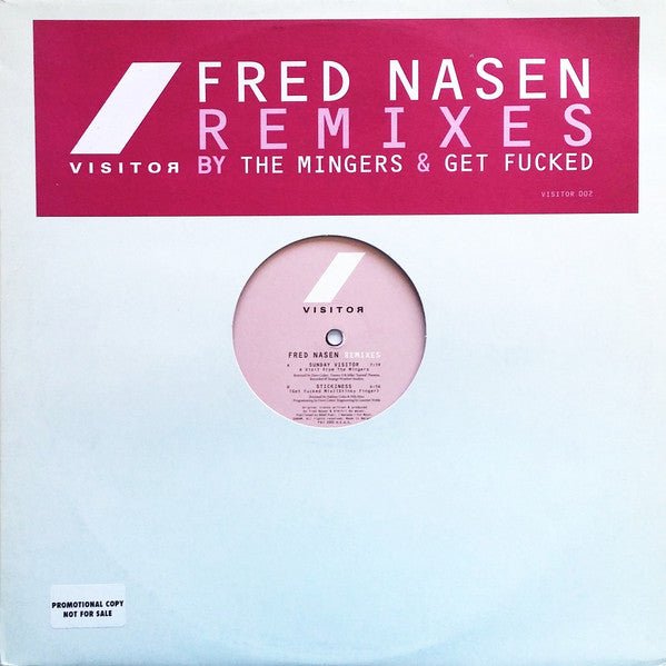 Fred Nasen - Fred Nasen (Remixes) Vinyl
