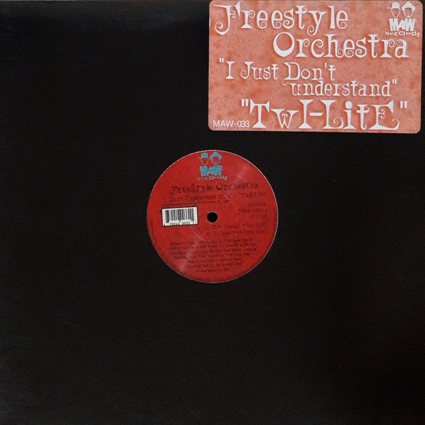 Freestyle Orchestra - I Don't Understand This / Twi - Lite Vinyl