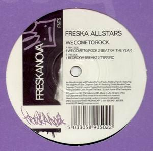 Freska Allstars - We Come To Rock Vinyl