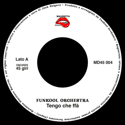 Funkool Orchestra - Tengo che ffà / P - Funk (Dance with Pezz) Vinyl - Vinyl Record