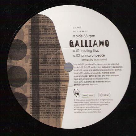 Galliano - Roofing Tiles Vinyl - Vinyl Record