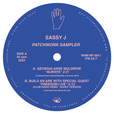 Georgia Anne Muldrow / Build An Ark - Sassy J Presents Patchwork Sampler Vinyl - Vinyl Record