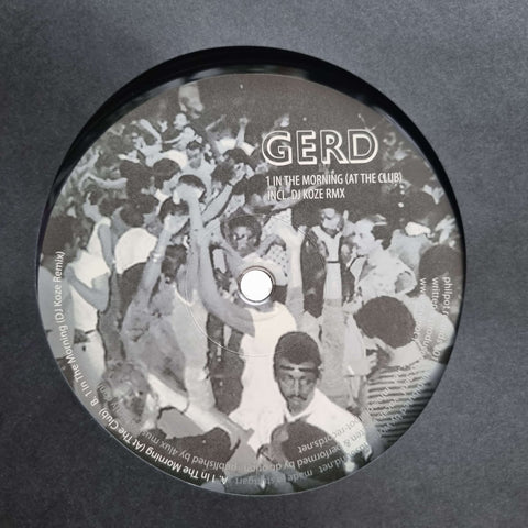 Gerd - 1 In The Morning (At The Club) Vinyl - Vinyl Record
