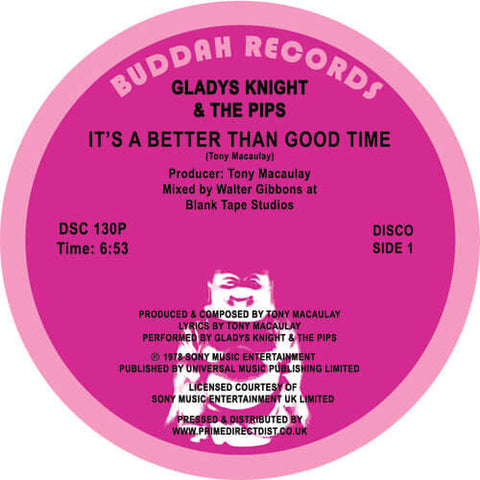 Gladys Knight & The Pips - It's a Better Than Good Time Vinyl - Vinyl Record