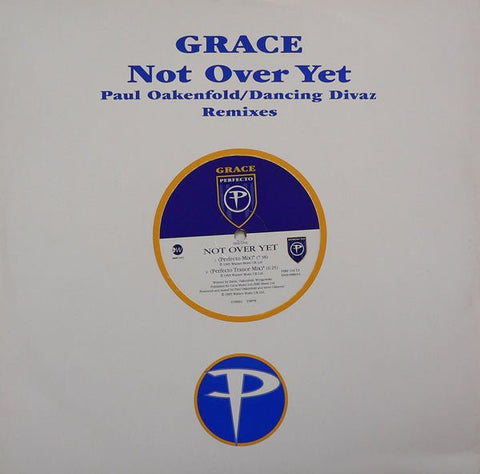 Grace - Not Over Yet (Paul Oakenfold / Dancing Divaz Remixes) Vinyl - Vinyl Record