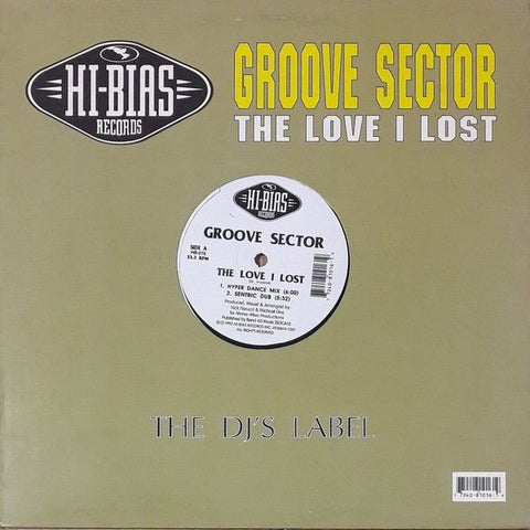Groove Sector - The Love I Lost Vinyl - Vinyl Record