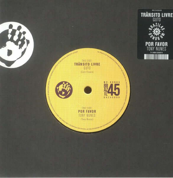 Guto / Tony Nunes - Trânsito Livre / Por Favor Vinyl