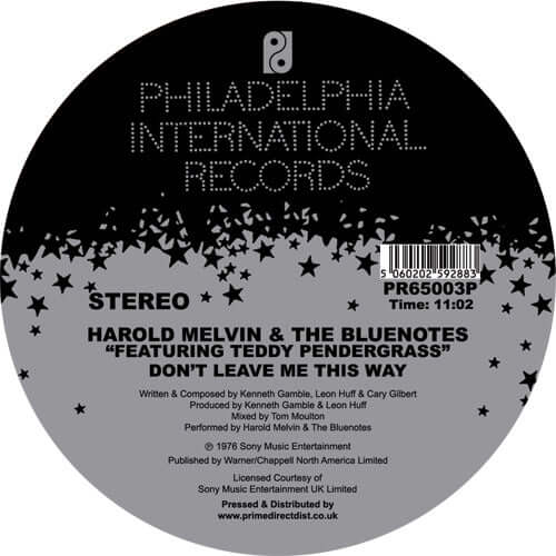 Harold Melvin & The Blue Notes feat. Teddy Pendergrass - Bad Luck Vinyl