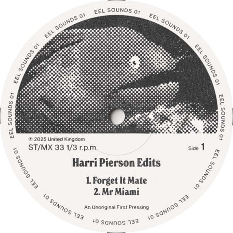 Harri Pierson Edits - Eel Sounds 01 Vinyl - Vinyl Record