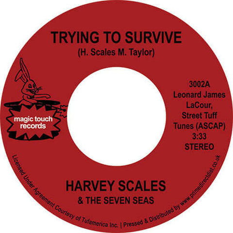 Harvey Scales & Seven Seas - Trying To Survive Vinyl - Vinyl Record