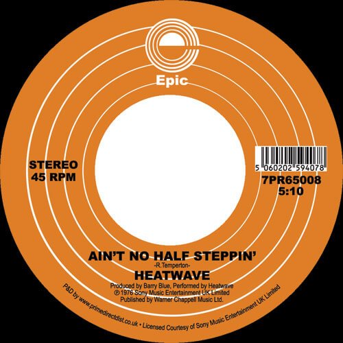 Heatwave - Ain't No Half Steppin Vinyl