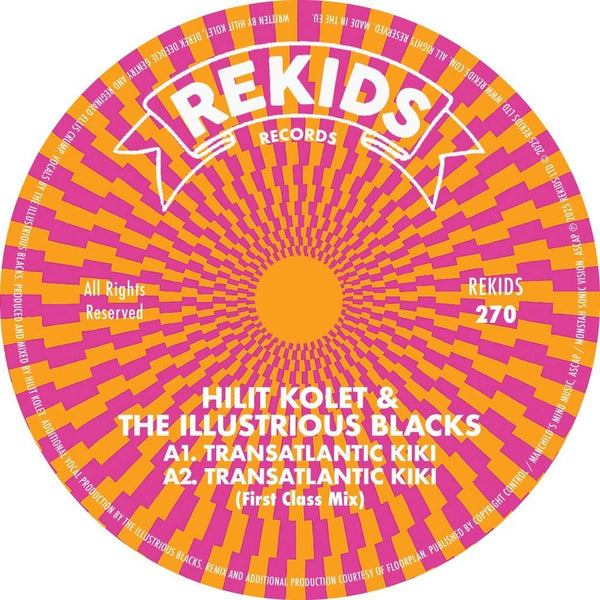 Hilit Kolet & The Illustrious Blacks - Transatlantic Kiki Vinyl