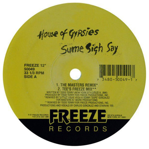 House Of Gypsies - Sume Sigh Say Vinyl - Vinyl Record