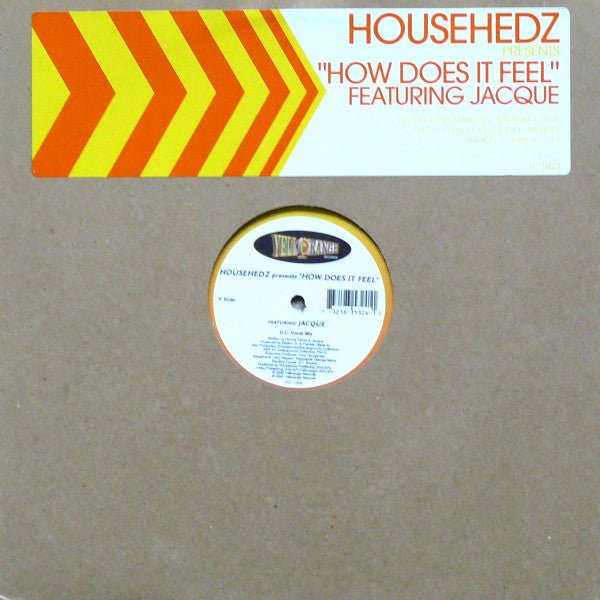 Househedz Featuring Jacque - How Does It Feel Vinyl