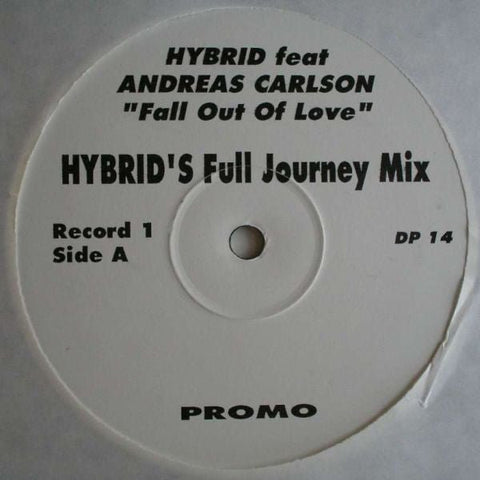 Hybrid Feat. Andreas Carlson - Fall Out Of Love Vinyl - Vinyl Record