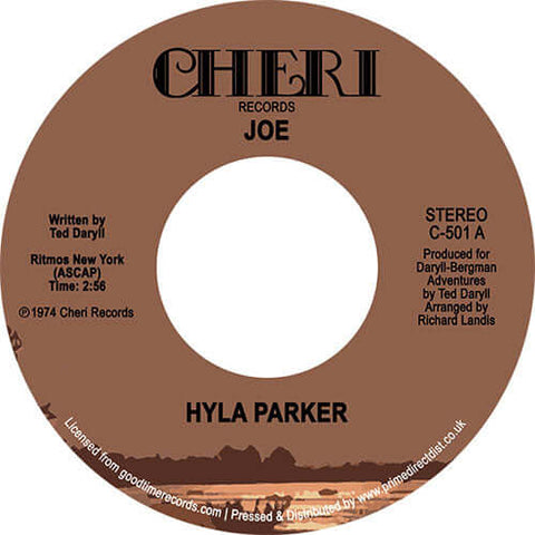 Hyla Parker - Joe / Quiet Tunes Vinyl - Vinyl Record