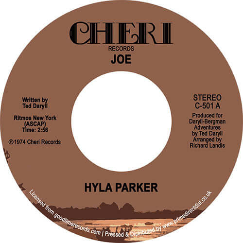 Hyla Parker - Joe / Quiet Tunes Vinyl