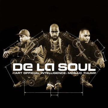 De La Soul - Art Official Intelligence: Mosaic Thump - Artists De La Soul Genre Hip-Hop, Reissue Release Date 7 Jul 2023 Cat No. RMM0551 Format 2 x 12