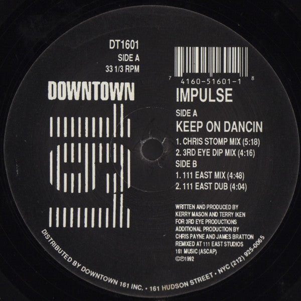 Impulse - Keep On Dancin Vinyl