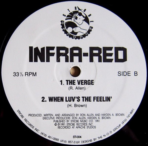 Infra - Red - ...The Second Phase... Vinyl