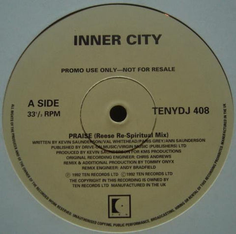 Inner City - Praise Vinyl - Vinyl Record