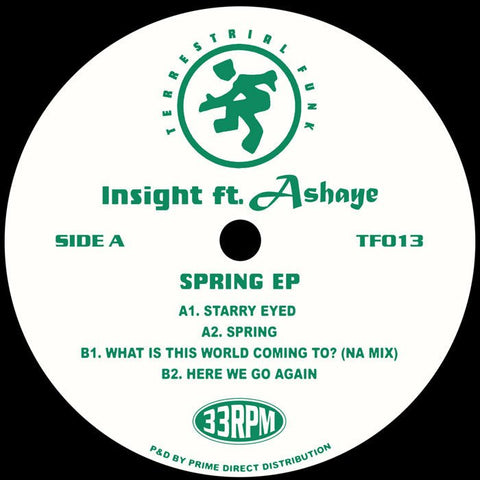 Insight Featuring Ashaye - Spring EP Vinyl - Vinyl Record