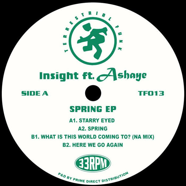 Insight Featuring Ashaye - Spring EP Vinyl