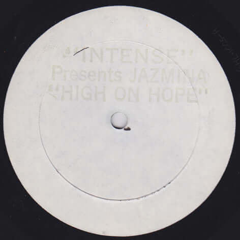 Intense Presents Jazmina - High On Hope Vinyl - Vinyl Record