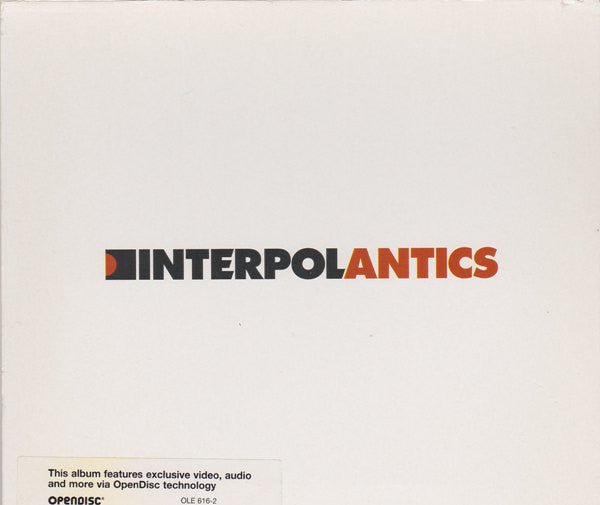 Interpol - Antics (CD) Vinyl