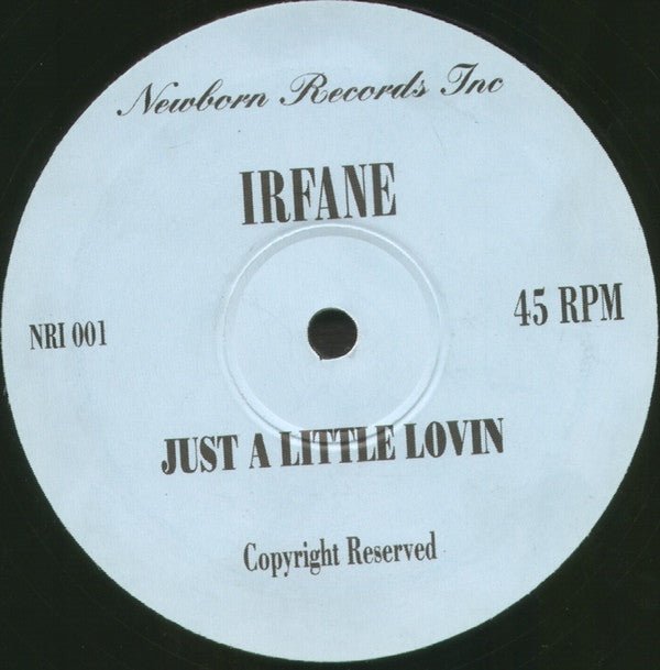 Irfane / Axis Choir - Just A Little Lovin / I See The Sun Vinyl