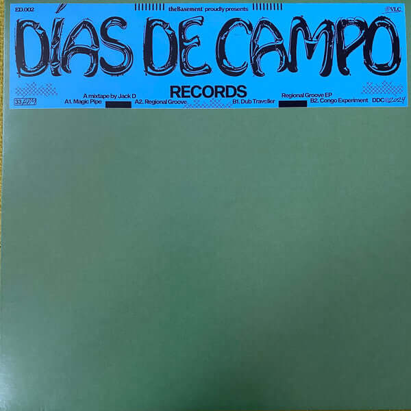 Jack D - Regional Groove EP Vinyl