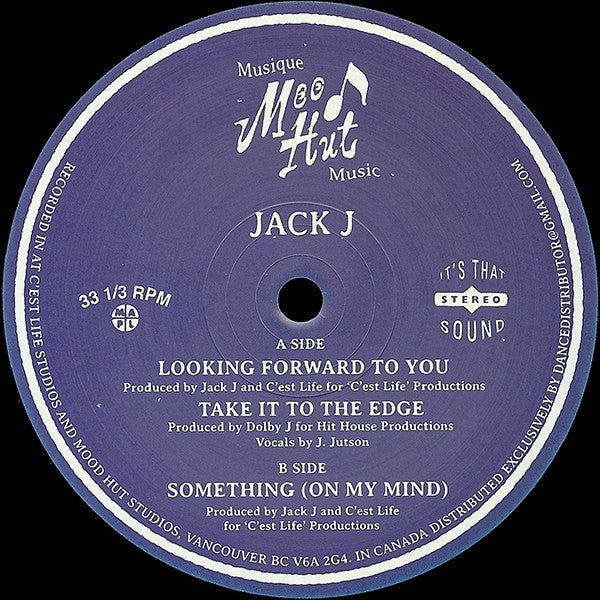 Jack J - Looking Forward To You Vinyl