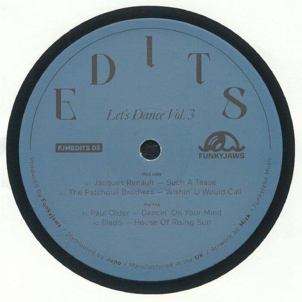 Jacques Renault / The Patchouli Brothers / Paul Older / Elado - Let's Dance Vol 3 Vinyl