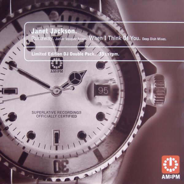 Janet Jackson - Runaway / When I Think Of You Vinyl