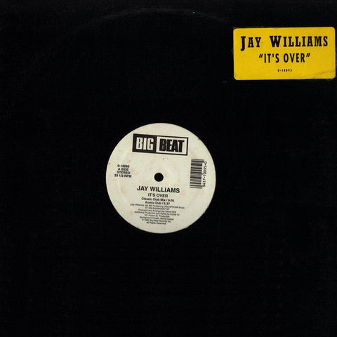 Jay Williams - It's Over Vinyl - Vinyl Record